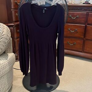 Ladies long sleeve baby doll dress
